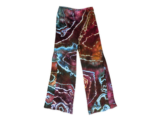 Women's Small Tie-dye Rayon Pants