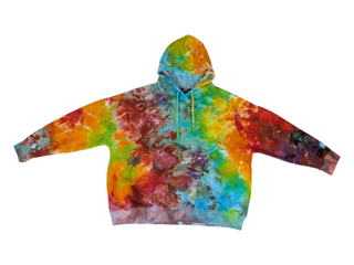 Women's XXL Tie-dye Pullover Buffalo Hoodie