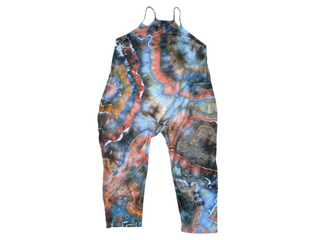 Women's XL Tie-dye Jumpsuit
