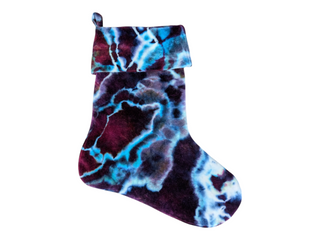 Tie-Dye Bamboo Velour Stocking