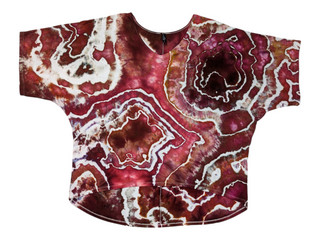 Women's XL Tie-dye Flowy  Top