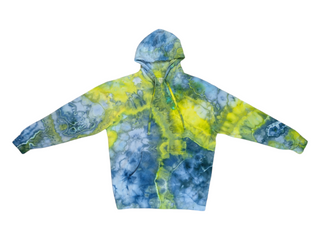 Men's Large Tie-dye Pullover Hoodie