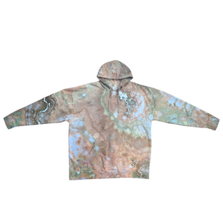 Men's 4XL Tie-dye Pullover Hoodie