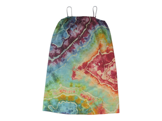 Women's Large Reverse Tie-dye Dress