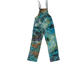 Women's Small Tie-dye Painter's Overalls