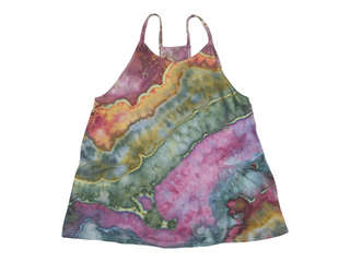 Women's Medium Tie-dye Tennis Dress Romper