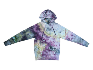 Men's Small Tie-dye Pullover Hoodie