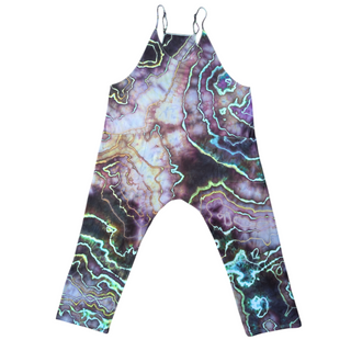 Women's XL Tie-dye Jumpsuit