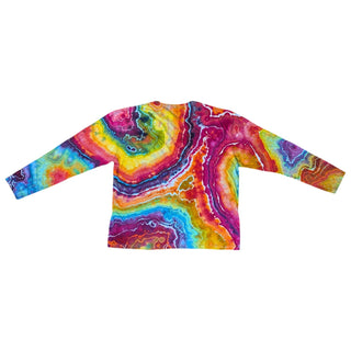 Men's 3XL Tie-dye Long Sleeved Lightweight T-Shirt