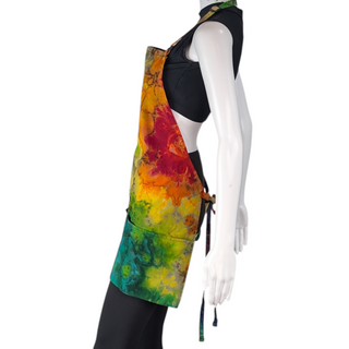 Reversed Tie-dye Apron