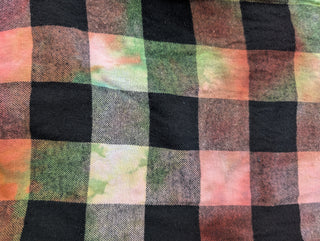 Men's XS Tie-dye Checker Pajama Pants