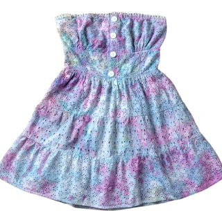 Women's Medium Tie-dye Strapless Dress