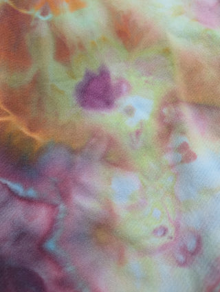 Women's Large Tie-dye Cropped Sweatshirt