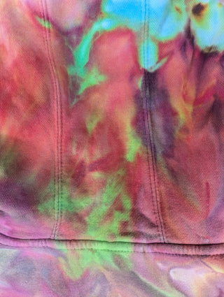 Men's XL Tie-dye Zip Up Hoodie