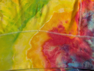 Women's 2XL Rainbow Tie-dye Yoga Pants