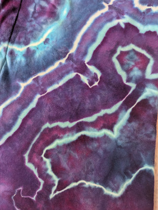 Women's Large Tie-dye Capri Leggings