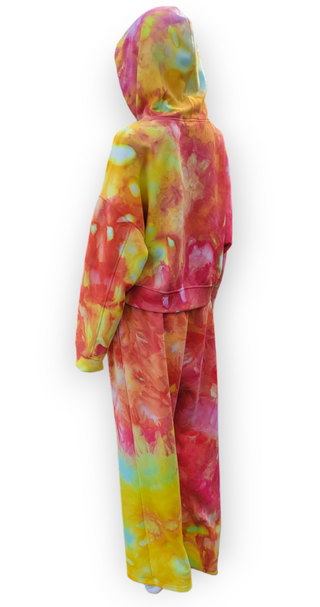 Women's XL Tie-dye Sweat Suit Set