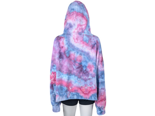 Women's XXL Tie-dye Zip Up Hoodie