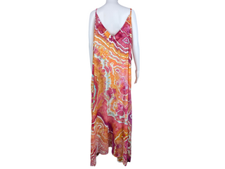 Women's 3XL Tie-dye Maxi Dress