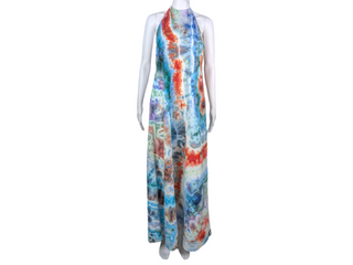 Women's XL Tie-dye Maxi Dress