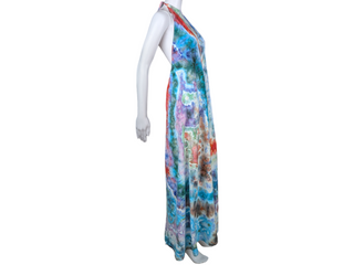 Women's XL Tie-dye Maxi Dress