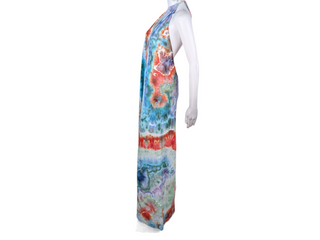 Women's XL Tie-dye Maxi Dress