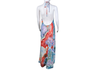 Women's XL Tie-dye Maxi Dress