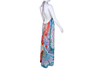 Women's XL Tie-dye Maxi Dress