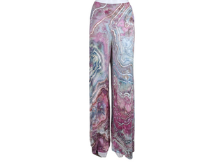 Women's XXL Tie-dye Palazzo Pants