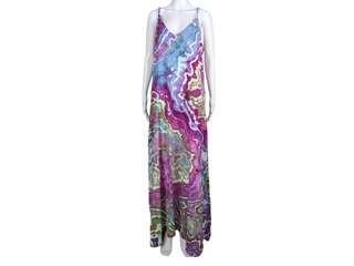 Women's XL Tie-dye Maxi Dress