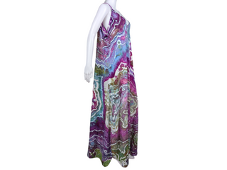 Women's XL Tie-dye Maxi Dress