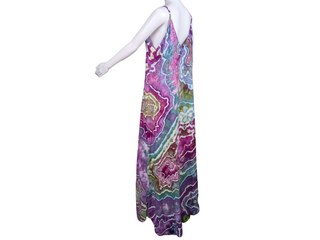 Women's XL Tie-dye Maxi Dress