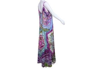 Women's XL Tie-dye Maxi Dress