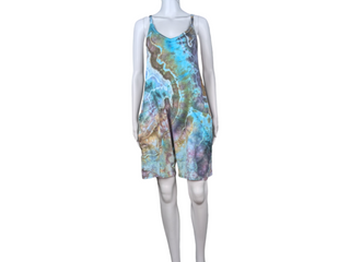 Women's Medium Tie-dye Romper