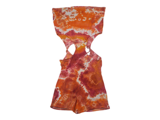 Women's XL Tie-dye Tennis Dress Romper