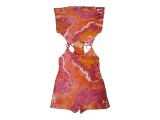 Women's XL Tie-dye Tennis Dress Romper