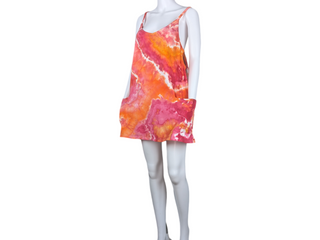 Women's XL Tie-dye Tennis Dress Romper