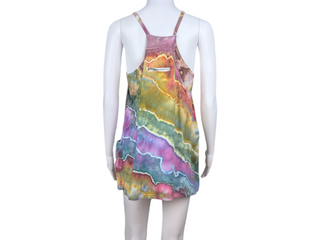 Women's Medium Tie-dye Tennis Dress Romper