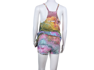 Women's Medium Tie-dye Tennis Dress Romper