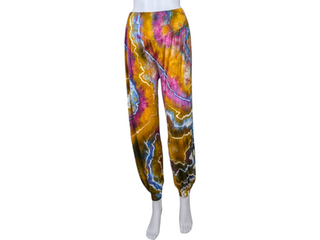 Women's XL Tie-dye Harem Pants