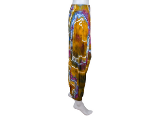 Women's XL Tie-dye Harem Pants