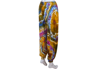 Women's XL Tie-dye Harem Pants