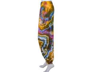 Women's XL Tie-dye Harem Pants