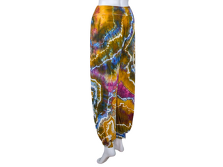 Women's XL Tie-dye Harem Pants