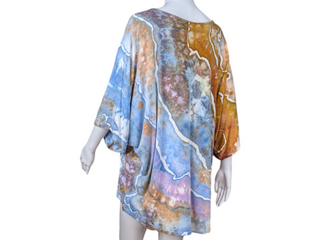 Women's XL Tie-dye Flowy Top