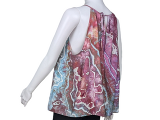 Women's XL Tie-dye Flowy Tank Top