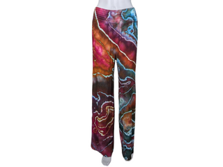 Women's Small Tie-dye Rayon Pants