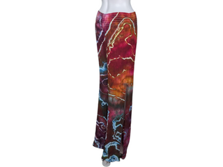 Women's Small Tie-dye Rayon Pants