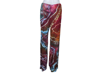 Women's Small Tie-dye Rayon Pants