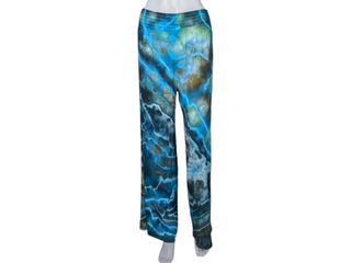 Women's Medium Tie-dye Rayon Pants